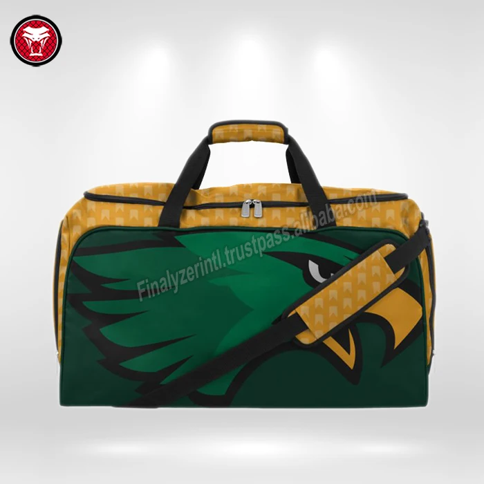 Топ продаж 2021-22 недорогие спортивные сумки с сублимационной печатью и индивидуальным логотипом высокого качества