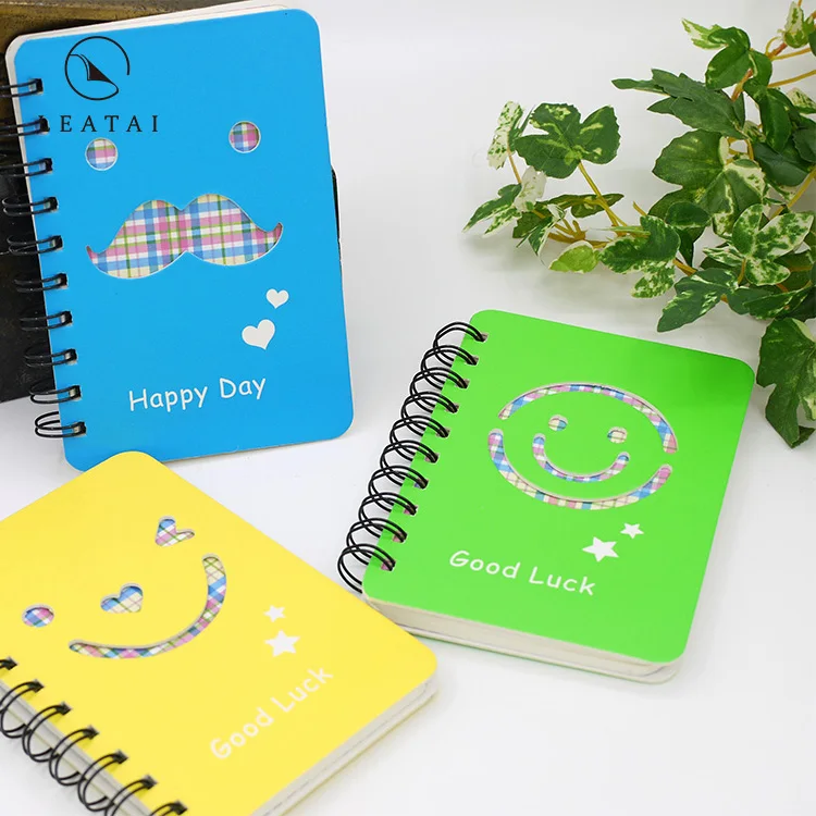 
Custom small pocket size spiral binding notebooks 