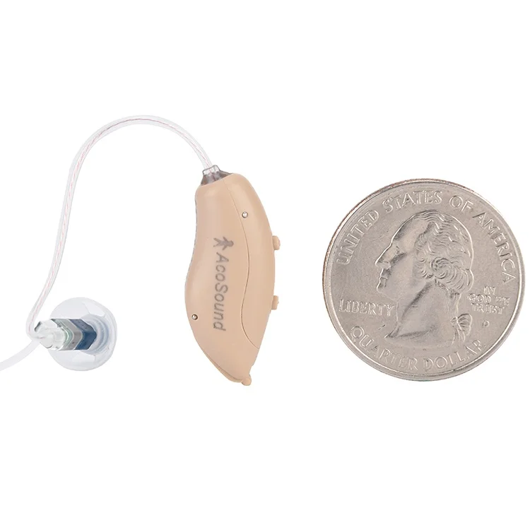 Popular RIC Model Hearing Aid Comfortable to Wear Mini BTE Sound Amplifiers Digital