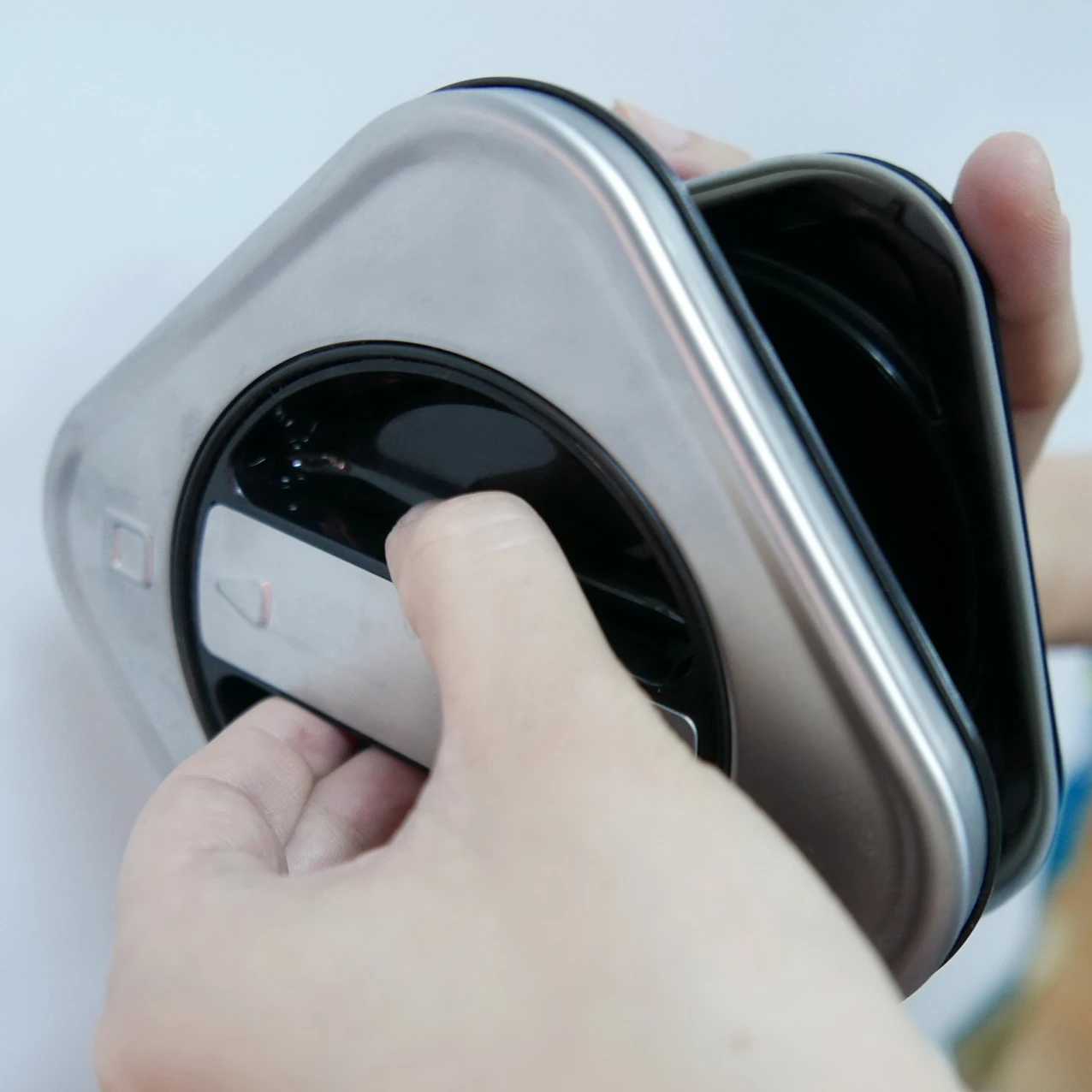 4 Sizes Easy-to-Clean Smart Seal Food Storage Canister Plastic Cereal Storage Packing Airtight Dry Food Storage Container Set