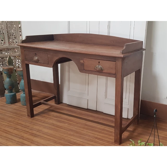 Винтажный письменный стол из тикового дерева античная мебель винтажная индийская