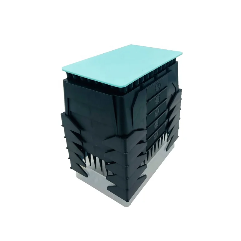 Проводящие наконечники для пипетки 50ul 300ul, черный NTR, встраиваемые проводящие наконечники, стойки без фильтра для Гамильтона