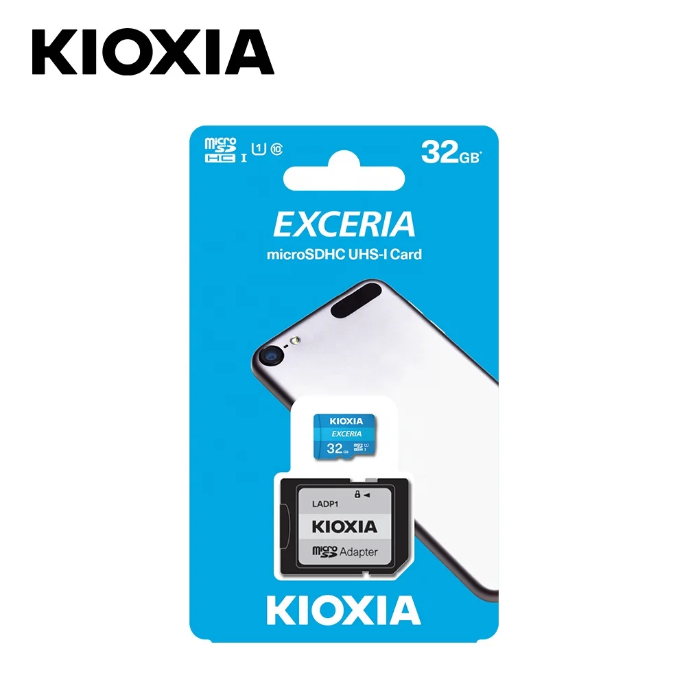 New original KIOXIA EXCERIA microSD card Toshiba SDHC tf card with adapter  U1 C10 memory card 32gb