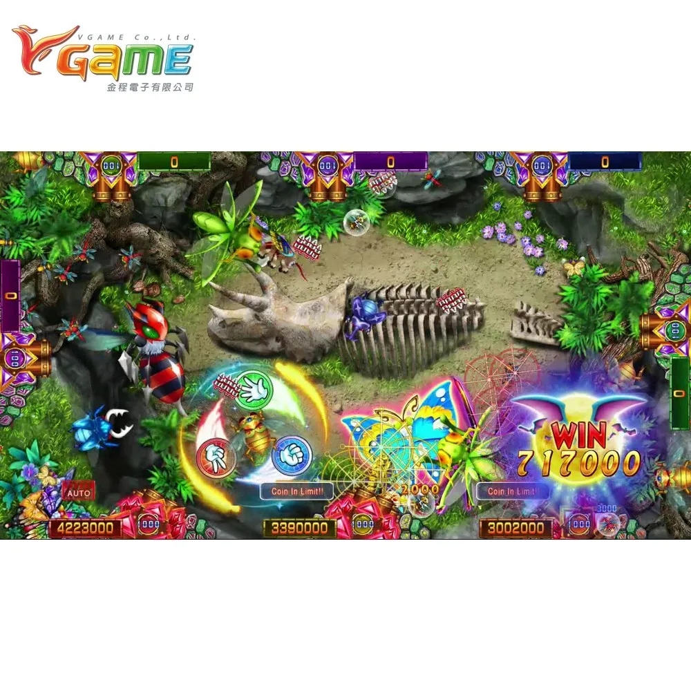 VGAME Bat King Fish Shooting Game Machine PC Board