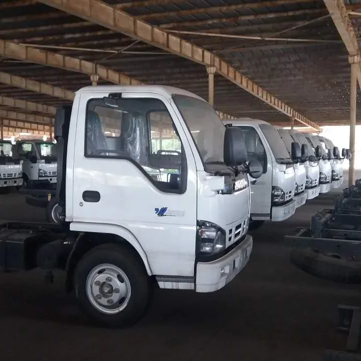 High Power 4X4 2021 Forl cargo truck 4*2 wheel van 2-4 ton weight small truck. now in stovk available