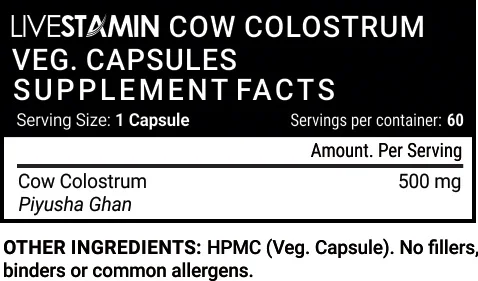 Колобум в капсулах 500 мг, бычий иммуноглобулин с иммуноусилителем и лактоферрином, добавка, частная марка GMP ISO