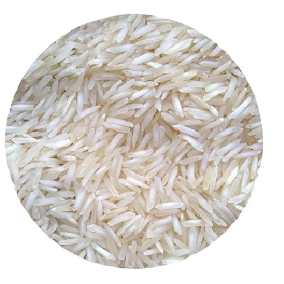 High Quality Best Selling Steamed White Raw Long Grain Basmati Rice in Bulk Quantity By Suppliers of India