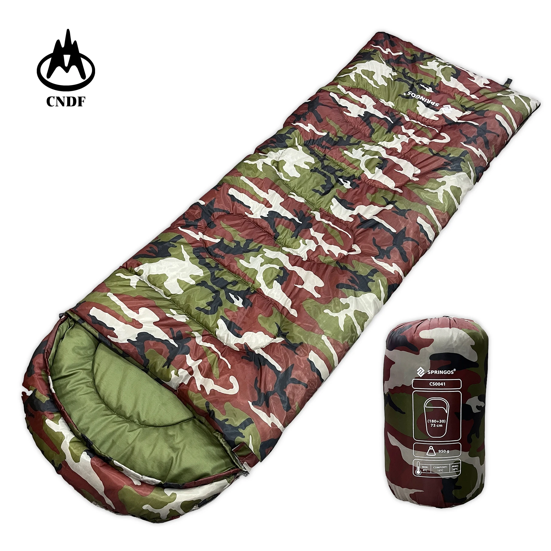 Hot Sale Waterproof Warm Cool Weather All Season Envelop/Mummy Sleeping Bag Outdoor Camping