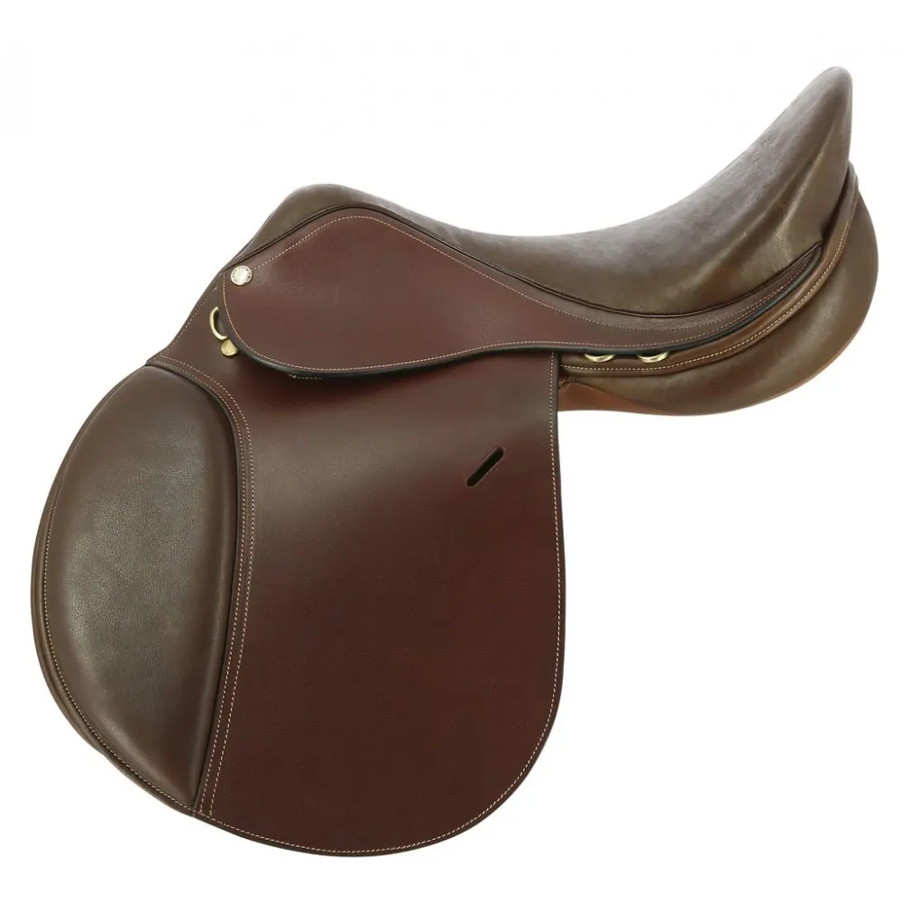 Professional Durable Leather All Purpose English Jumping Racing Riding Equestrian Saddle