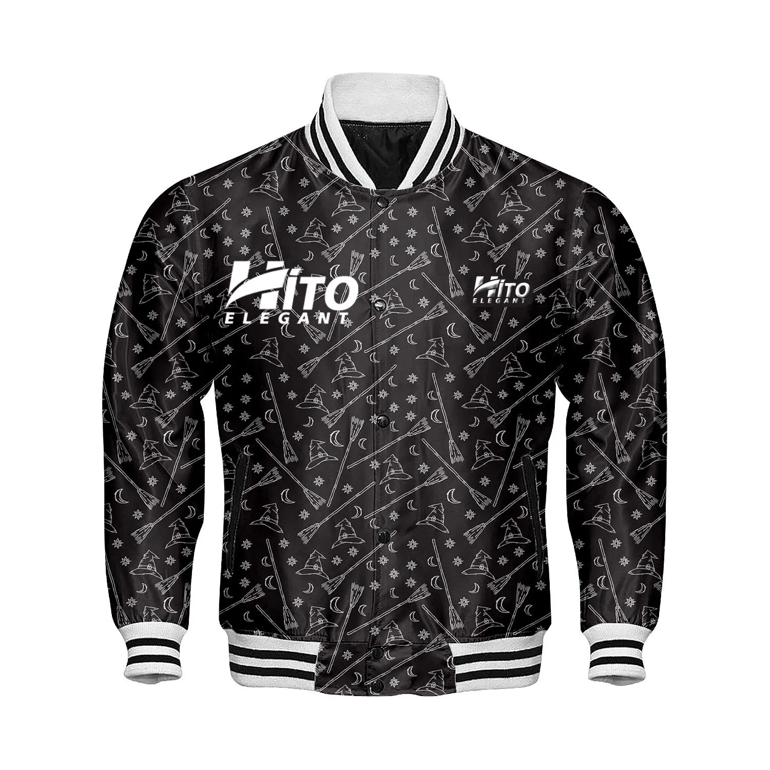 Оптовая продажа куртка для баскетбола с сублимационной печатью Letterman Студенческая Куртка Varsity/американская бейсбольная на заказ