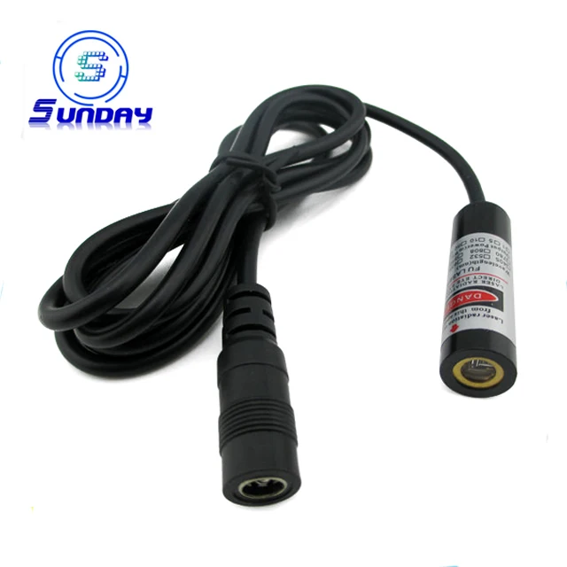 Customized 532nm,635nm,650nm,780nm laser diode module Cross Laser Module for Machine vision