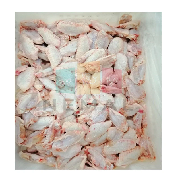 
Natural Flavored Frozen Chicken Mid Joint Wings 