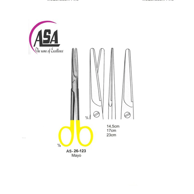 Metzenbaum Scissor 14.5cm 17cm 23cm size stainless steel Metzenbaum Scissor