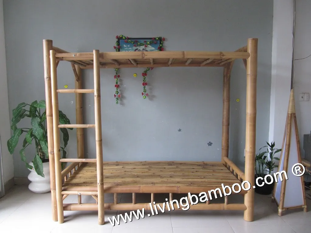 
NAI DOUBLE BAMBOO BED INDOOR FURNITURE 