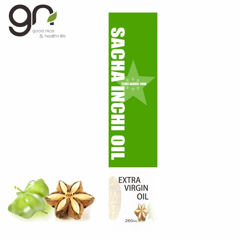 
2021 hot sale home care Sacha inchi oil (260ml bottle) refreshing brain could help hypotensive 