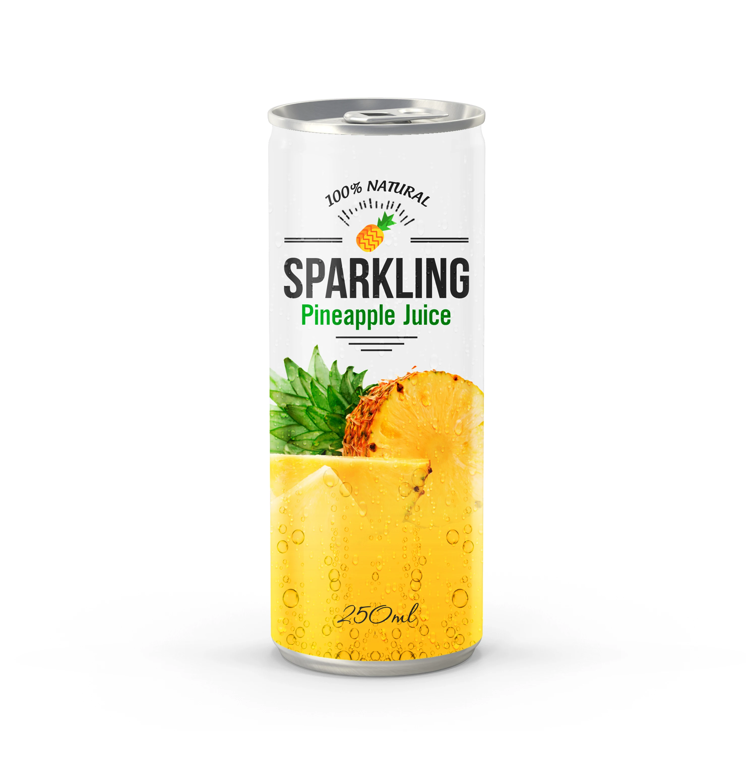 OEM/Private Label - Sparkling Mango fruit Juice in 250ml Can / Beverage manufacturer