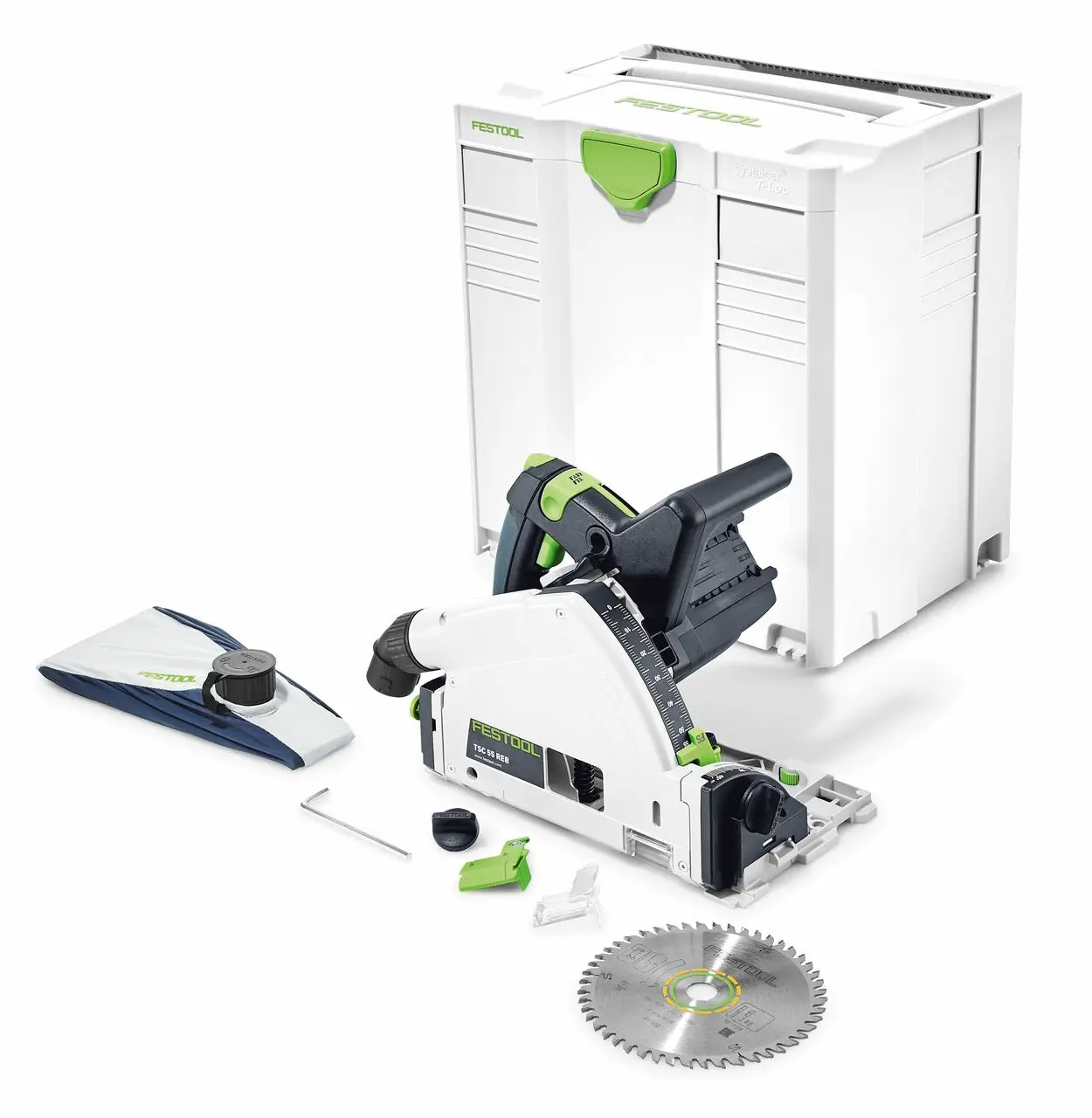 Complete New 18V Festool 205604 TID 18 T 18 TSC 55 PSC 420 Cordless Pro Finish Pack 4-Tool Combo Kit with 5.2 Ah Batteries