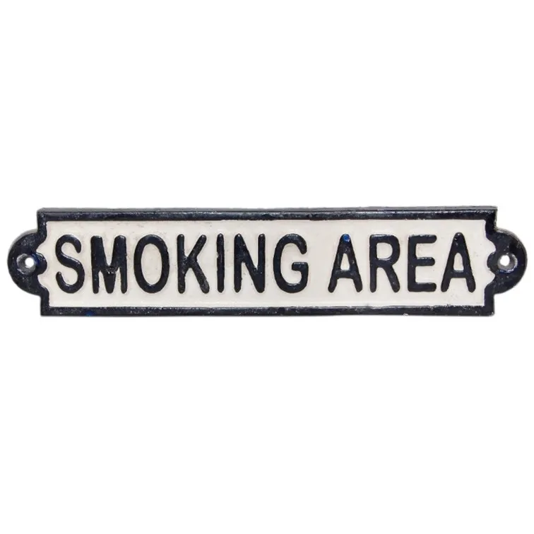 Bathroom Vanities Hotels Bathroom Door Mounted Shower Sign Cast Iron Customized high Grade Quality General Sign For wall decors