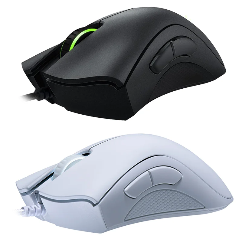  Оригинальная Проводная игровая мышь Razer DeathAdder Essential оптическая 6400 точек/дюйм для ноутбука ПК