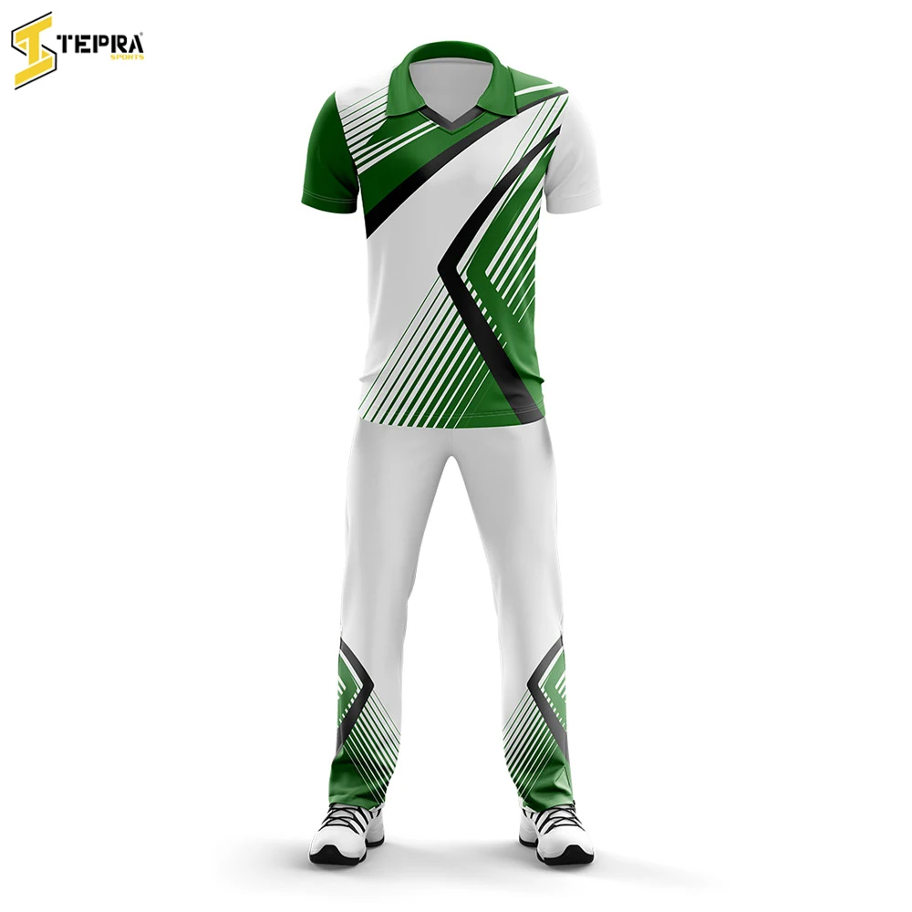 Униформа для крикета с сублимационной печатью новый комплект одежды футболка и брюки униформа