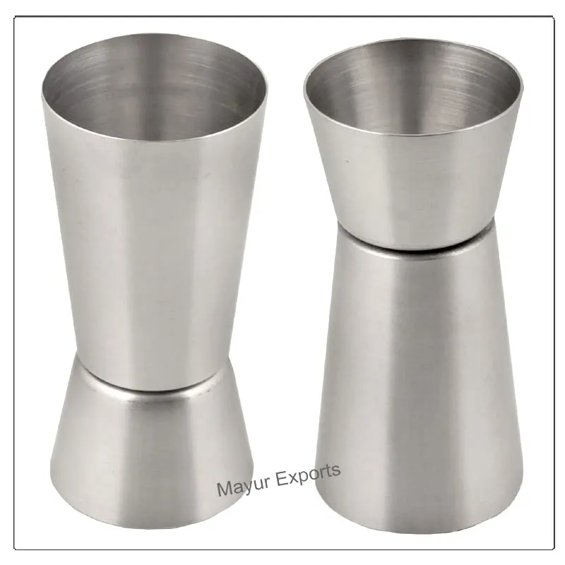 Stainless Steel Jigger Metal Measuring Jigger Double Jigger