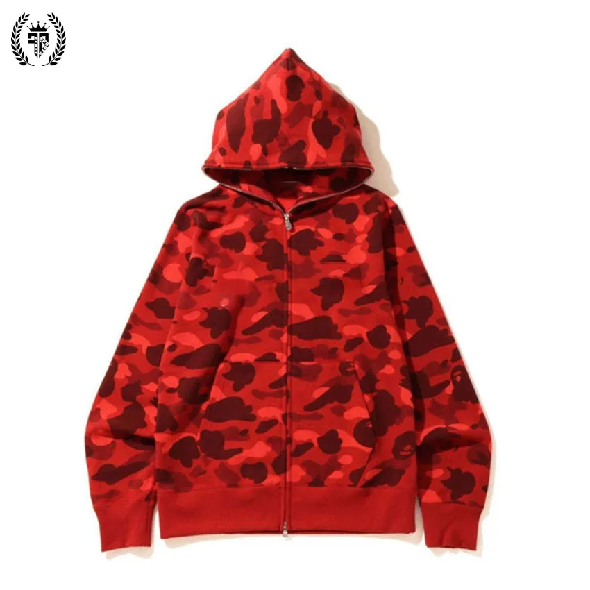 Custom Black Full Zip Up Hoodie Cotton Oversized Face Zipper Hoodie Zip Up Full Face Trendy  Heavyweight Plus Size Hoodie