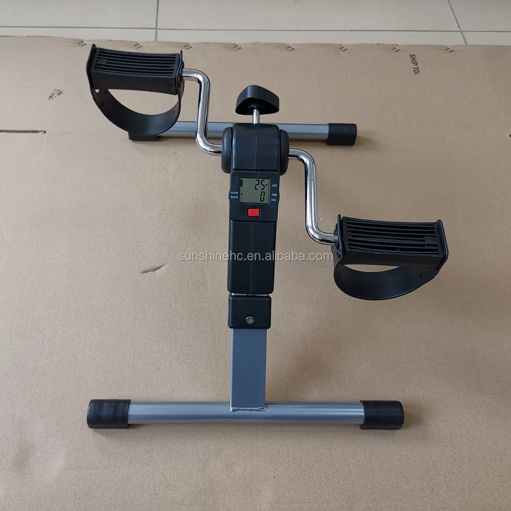 Daily Living Aid Foldable Mini Foot Pedal Exerciser Bike For Elderly DL104