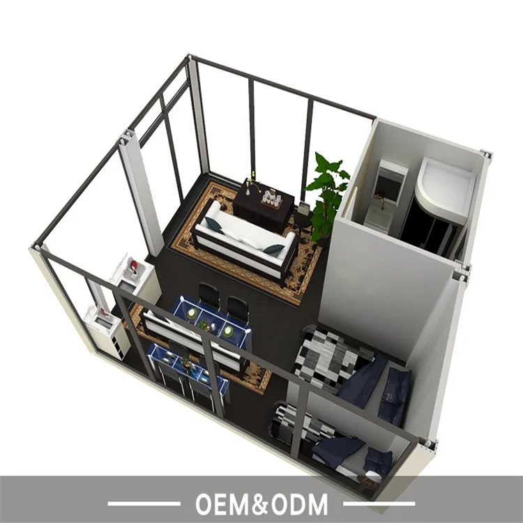 Factory Wholesale Summer House Prefabricated Prefab Houseboat Prefabricated Houses Cali  Prices Mini House Prefabricated