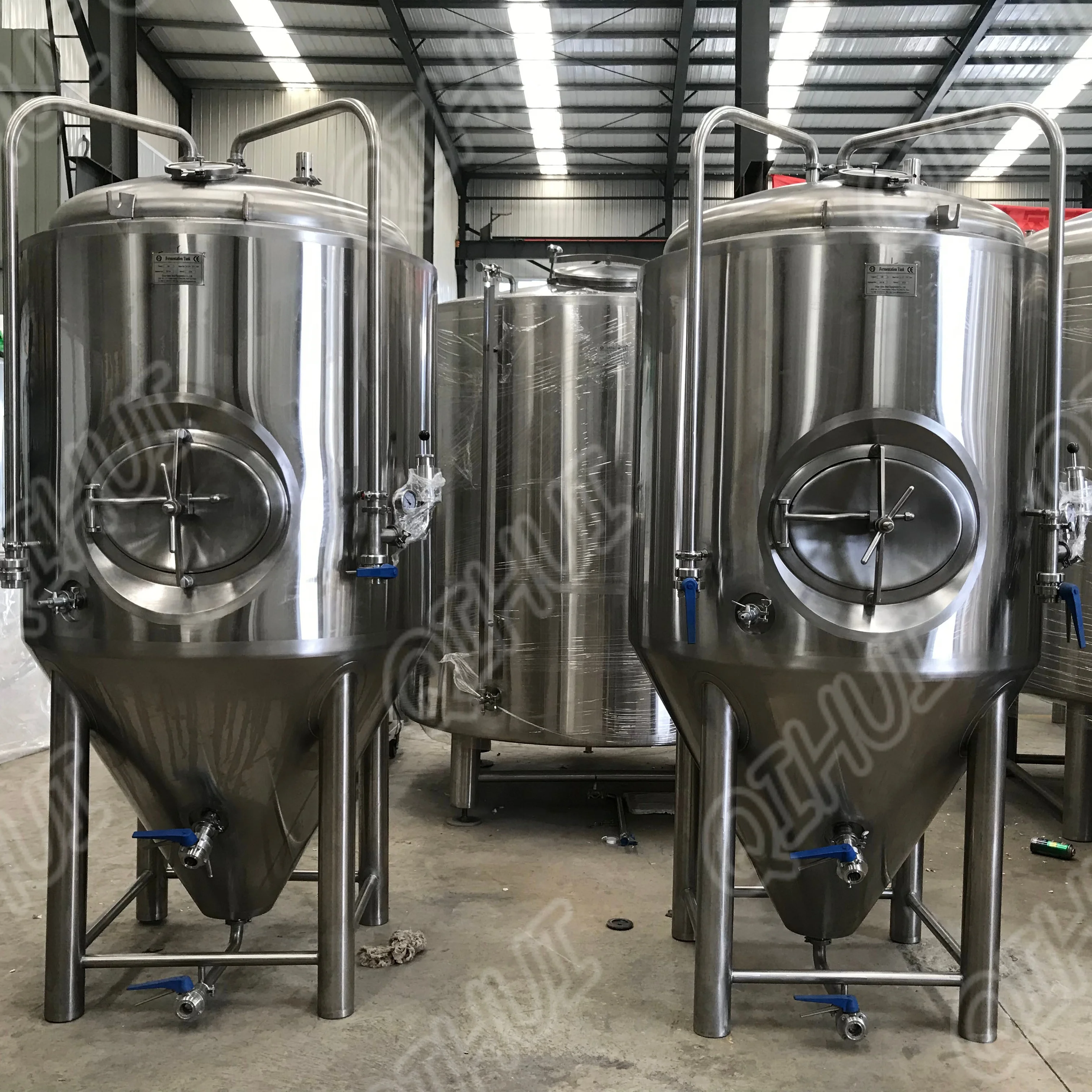 craft beer brewing equipment 2000L conical beer fermenter
