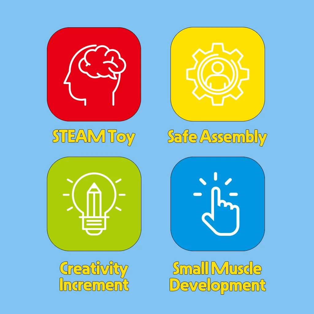 Best quality Korea patented RC car DIY toy robot UARO MOVING easy to build toy robot stimulating brain