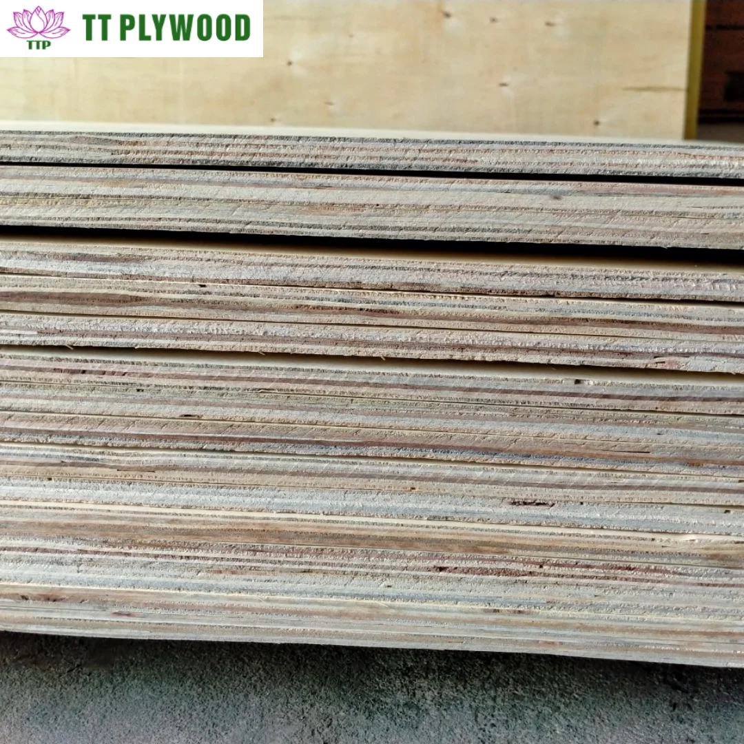 Best Choice 2.5mm ~40mm Third-Class Marine Board Phenolic Gurjan Hardwood Core Packing Plywood From Vietnam