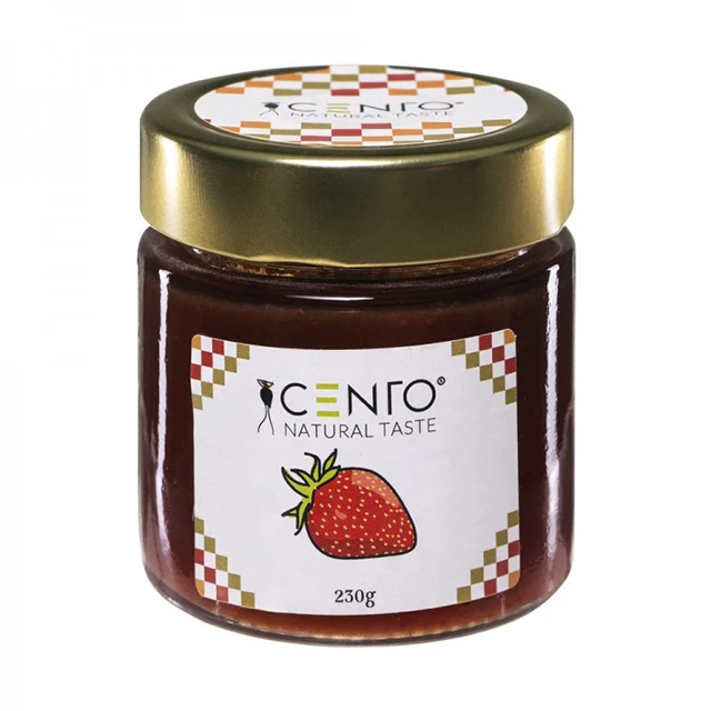 Высококачественная натуральная итальянская банка, мармелад, фрукты, клубничный джем