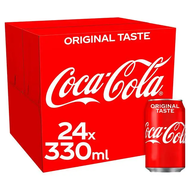 
NEW STOCK AVAILABLE Coca-Cola 24x 330 ml can 