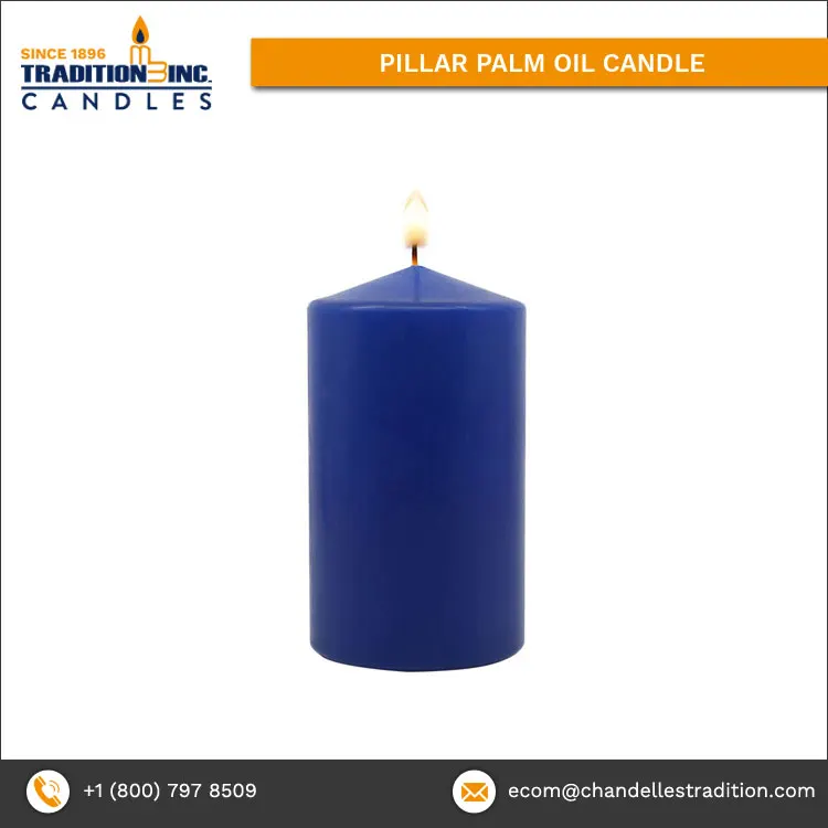 Канадский производитель долговечных свечей воска парафина в форме столба