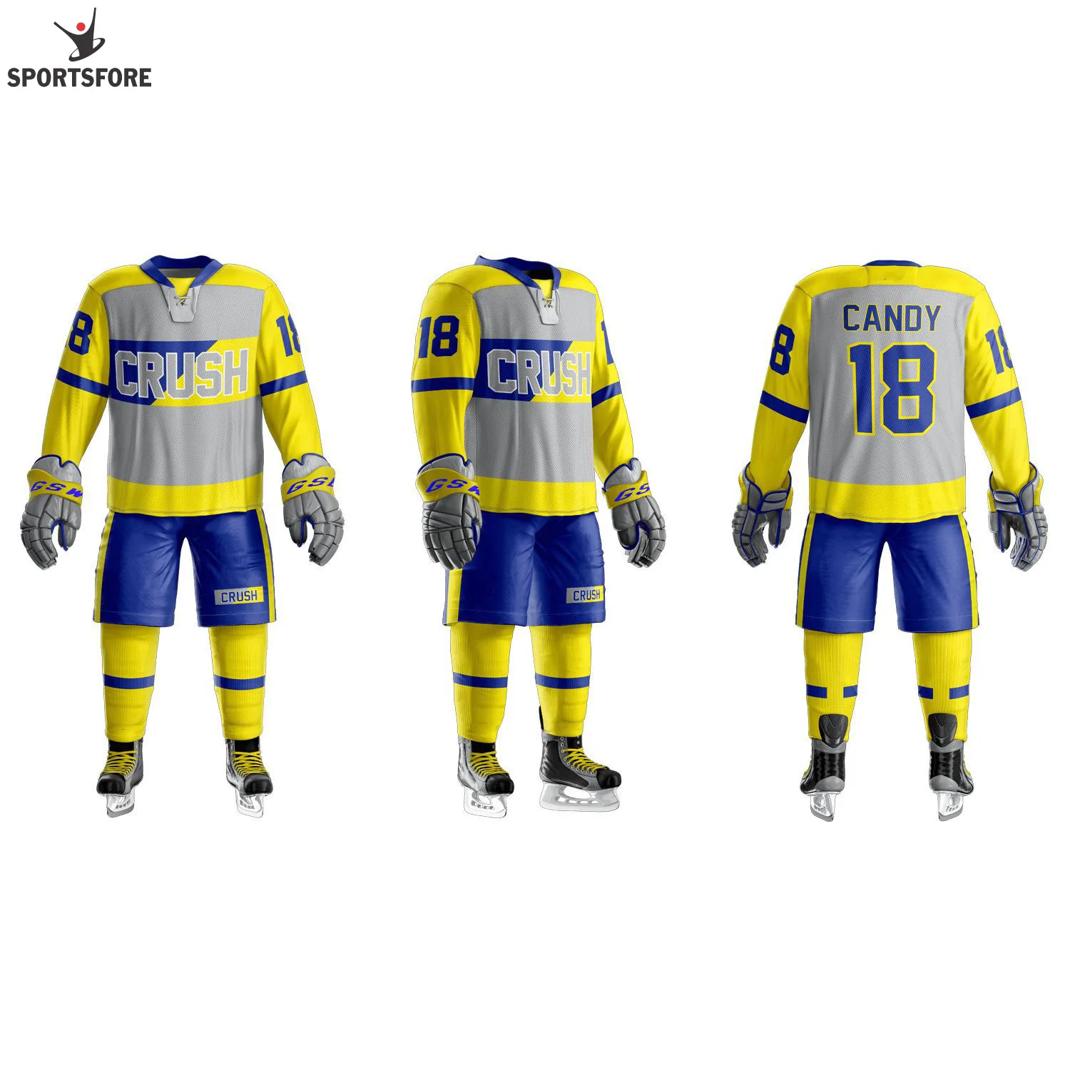 Customized Premium Quality Factory Manufacture Ice Hockey Pant for Ice Hockey Uniform Sportswear