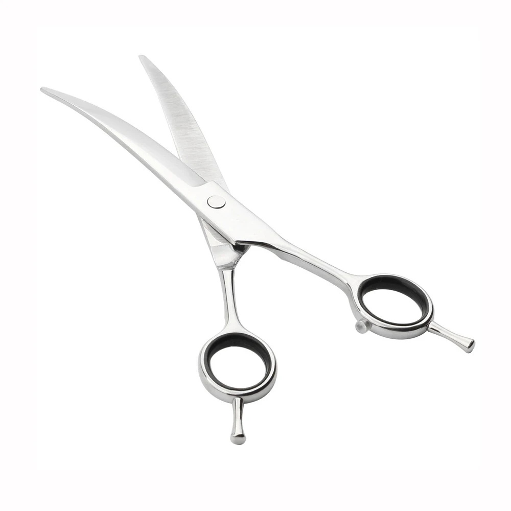 Горячая Распродажа Парикмахерские ножницы для животных полировка стрижки волос готовый крючок фиксации домашних Длинные ухода за питомцами