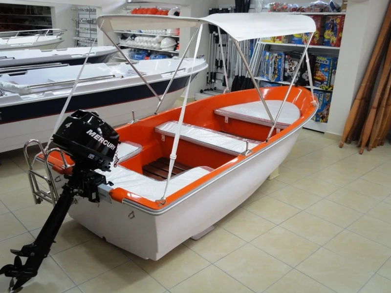 Гребная лодка, сандалии из стекловолокна, защитная лодка 350