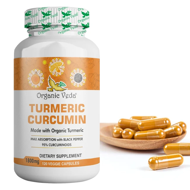 Manufacturer of best selling potent grade turmeric curcumin capsules made with organic turmeric and black pepper