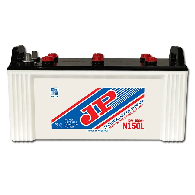 N150L (12V - 150Ah) JP Высококачественная сухая заряженная батарея открывая мощность внутри
