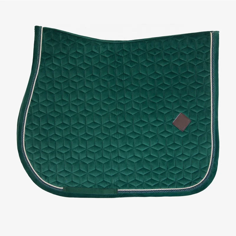 Full Size Saddle Pad Horse Saddle Pad Cotton Set Equestrian Jumping Saddle Pad Custom Manufacturer