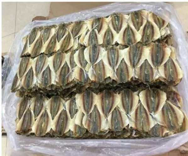 VIETNAMESE HIGH QUALITY DRIED FISH SNACK / SUNDRIED YELLOW STRIPE TREVALLY FISH for SALE WITH GOOD PRICE + 84 966722357