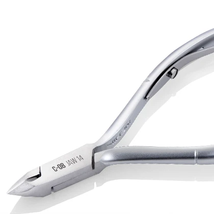 NGHIA Export Impressive Cuticle Nippers Stainless Steel Chrome Finish  Line Vietnam C-08