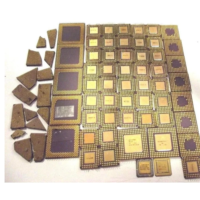 
Gold CPU Processor Pins Scrap,Intel Pentium Pro Available 