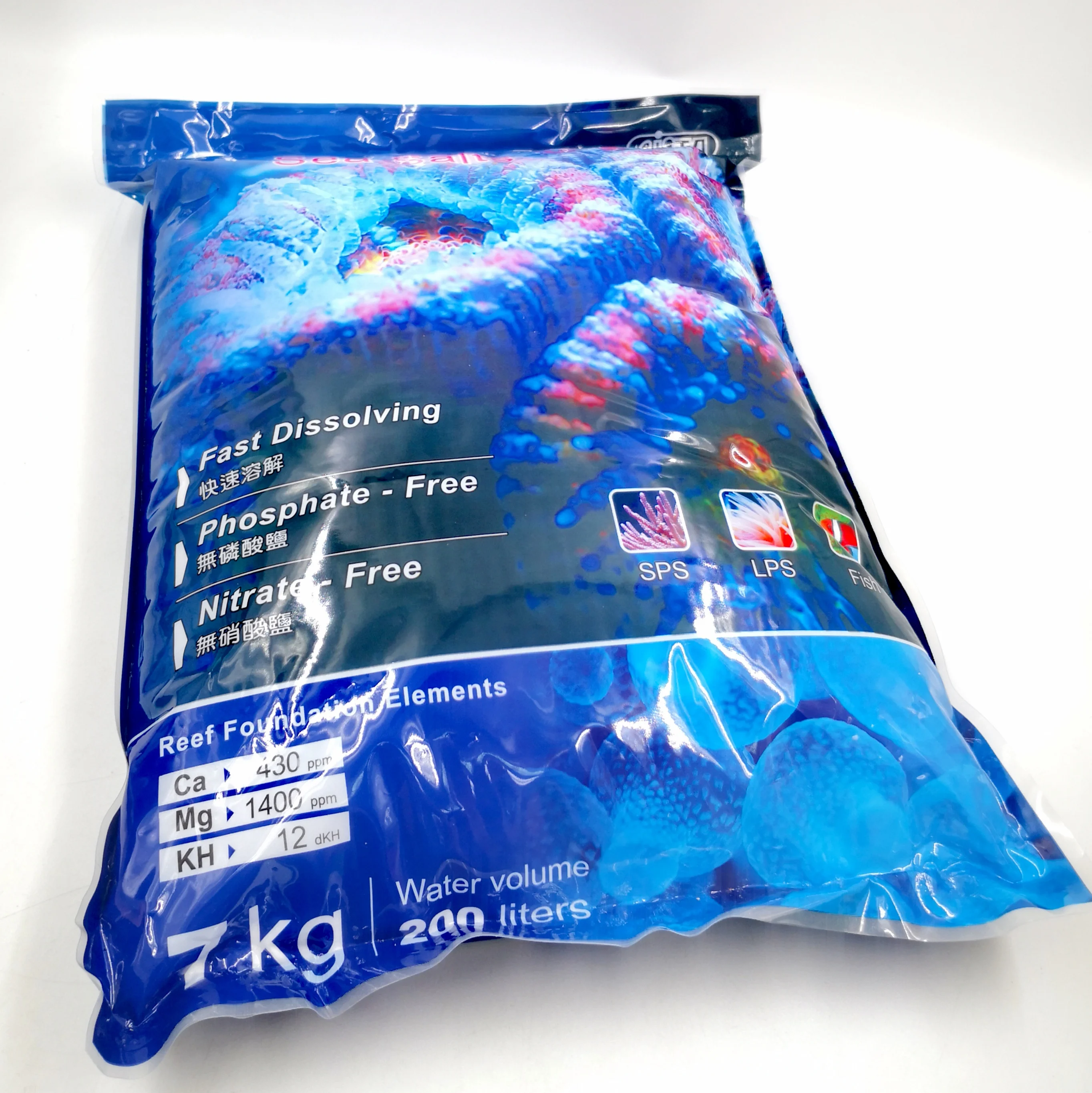  7 кг Ista коралловый риф Pro Mix полная морская соль 180 галлонов