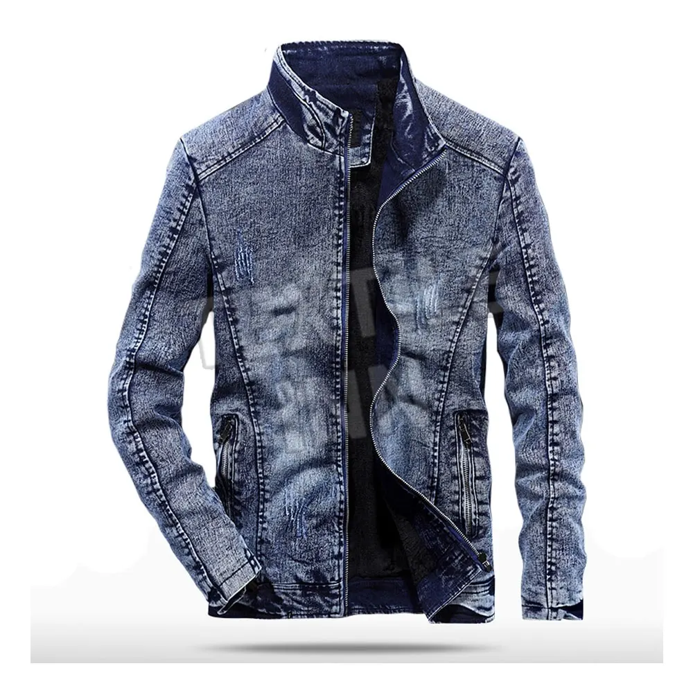 Custom Made Jean Jacket Online Sale New Style Jeans Jacket