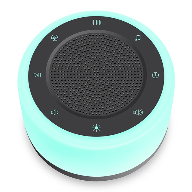 LED lights Sleep Therapy Soothing Natural Sounds Sleep Machine sleep aid white noise sound machine for both baby and adults