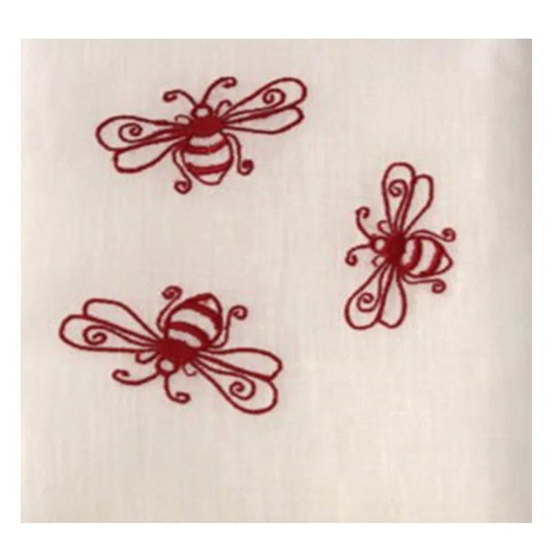 Embroidery Bee Guest Towels High Quality Cotton Embroidery Hand Towels Quang Thanh Embroidery