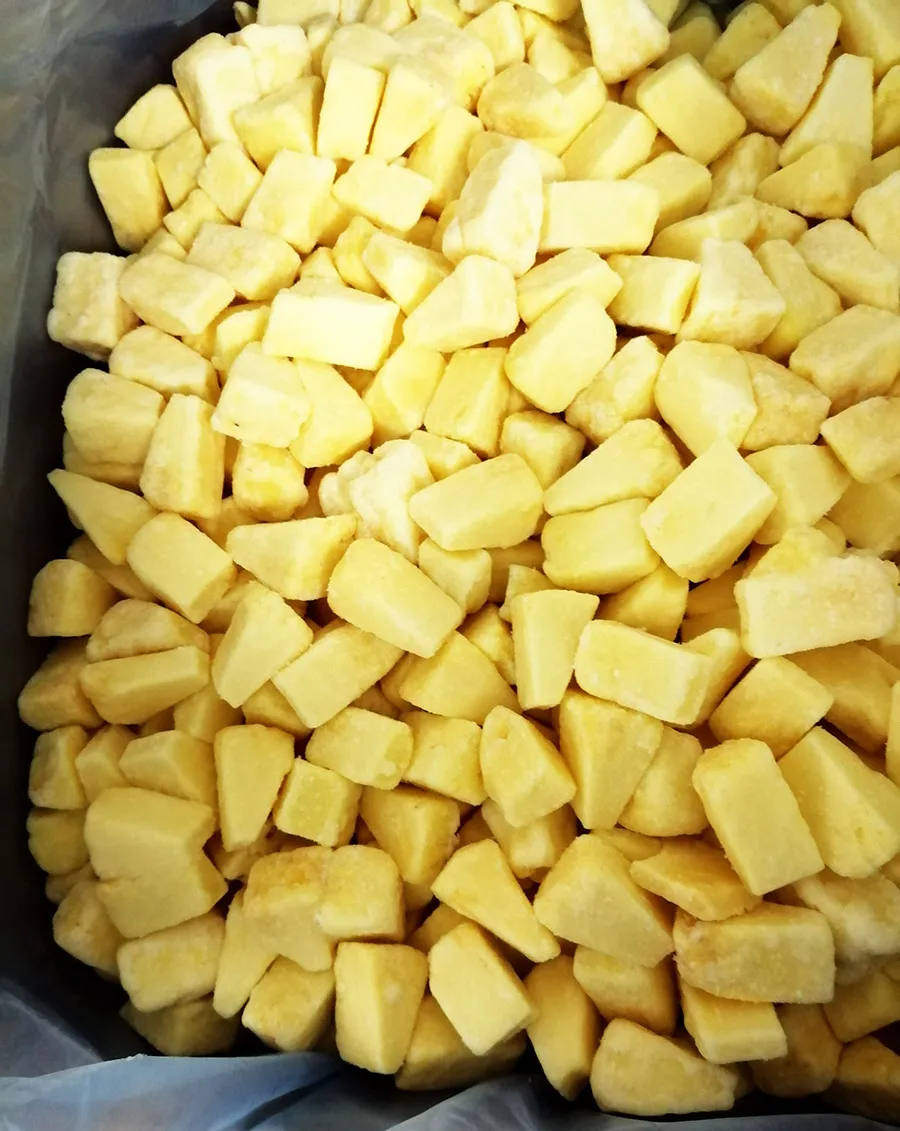 GRATE 1 FROZEN FRESH  MANGO VIETNAM( SLICES & CHUNKS) - Amber +84383004939