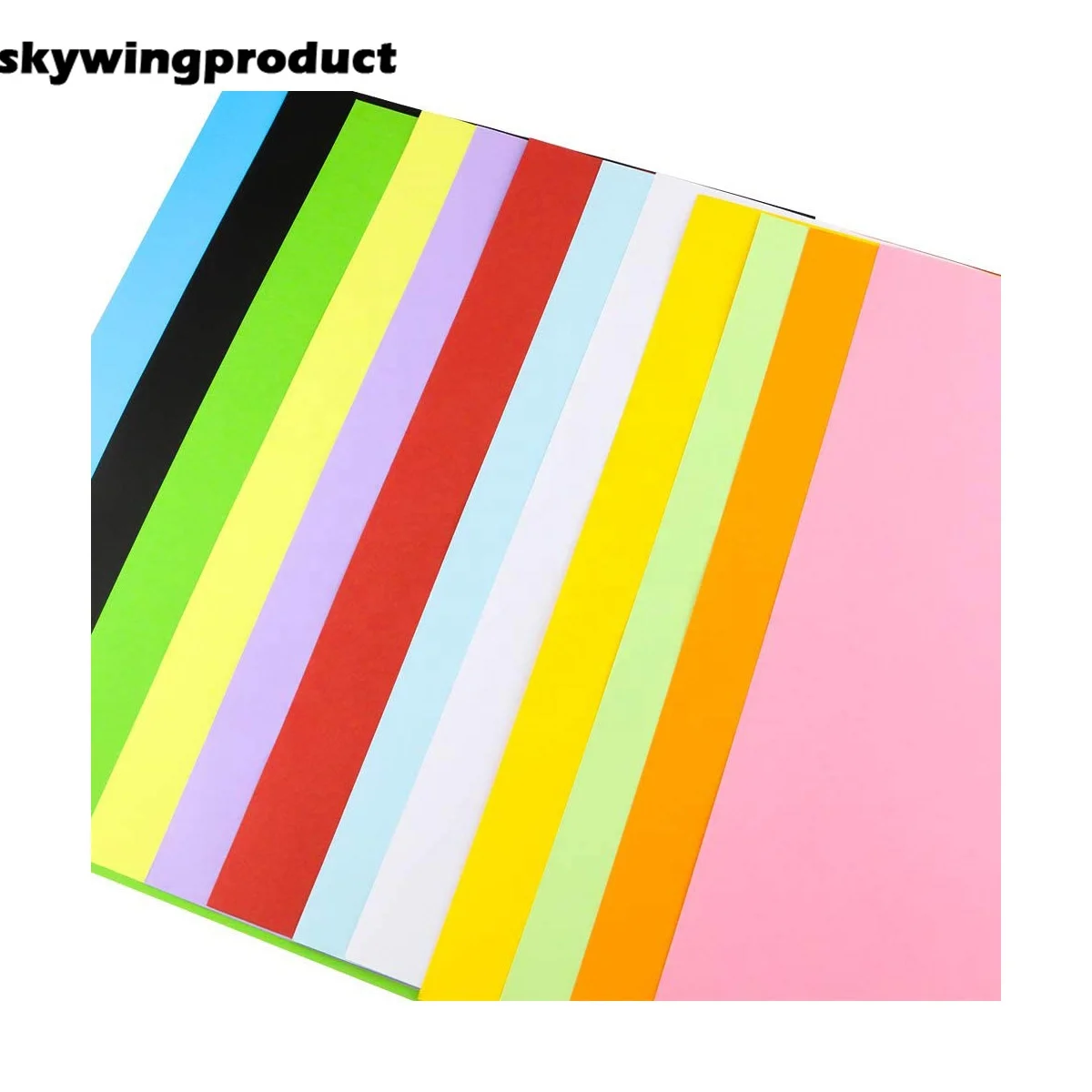 Skywingproduct Shanghai Lehui 120 Pack Colored A4 paper Craft Decorating  Paper