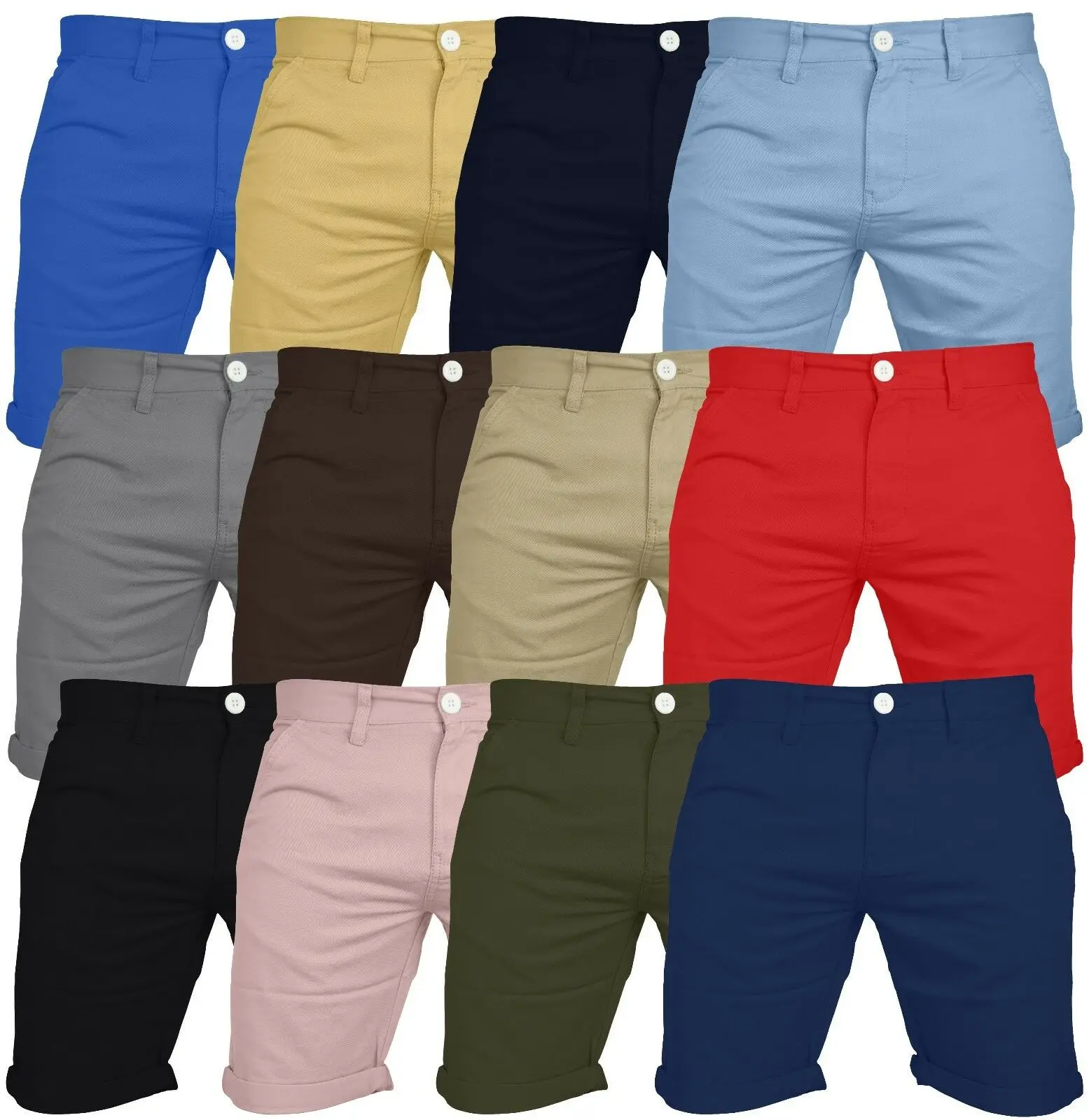 Men Chino Shorts Casual 100% material cargo Combat half pant Summer jeans new style 2021